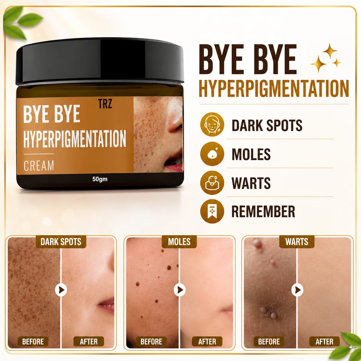 Bye Bye Hyperpigmentation Cream